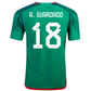 adidas Mexico Authentic Andres Guardado Home Jersey 22/23 (Vivid Green)
