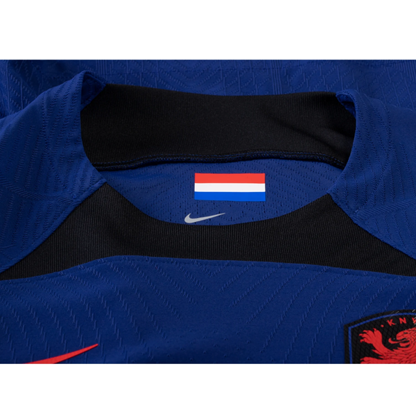 Nike Netherlands Match Authentic Away Jersey 22/23 (Deep Royal/Habanero Red)