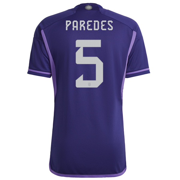 adidas Argentina Leandro Parades Away Jersey 22/23 (Legacy Indigo/Purple Rush)