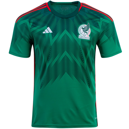 adidas Men's Mexico Home Jersey 22/23 (Vivid Green)