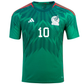 adidas Mexico Authentic Alexis Vega Home Jersey 22/23 (Vivid Green)