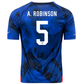 Nike United States Antonee Robinson Away Jersey 22/23 (Bright Blue/White)