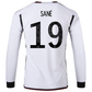 adidas Germany Leroy Sane Home Long Sleeve Jersey 22/23 (White/Black)