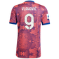 adidas Juventus Dusan Vlahovic Third Jersey w/ Serie A Patch 22/23 (Collegiate Royal/White)